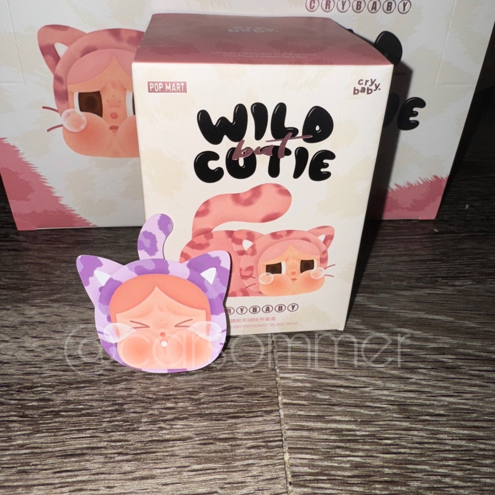 Authentic Pop Mart Crybaby Wild But
Cutie "Neon Cutie"